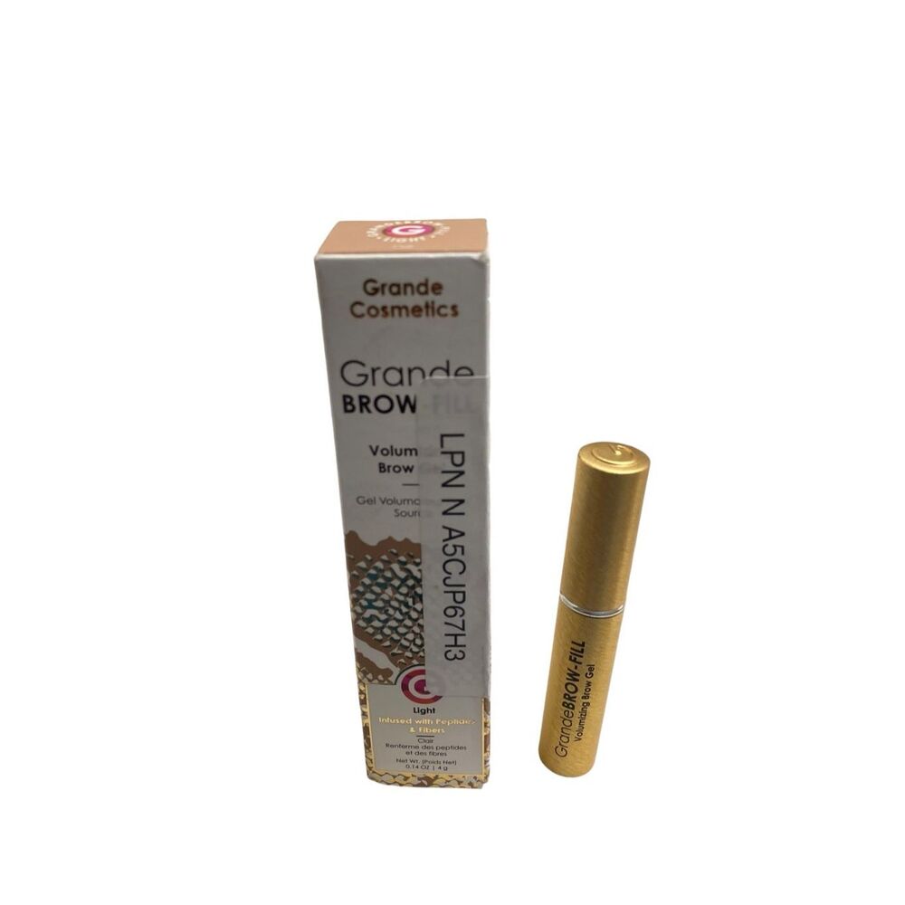 Grande Cosmetics GrandeBROW-Fill Volumizing Brow Gel – Light 0.14 oz